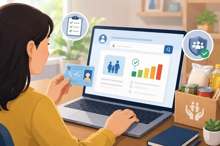 Cek DTKS Kemensos Online Terbaru 2026 Lewat Web Resmi Anti Gagal Khusus HP